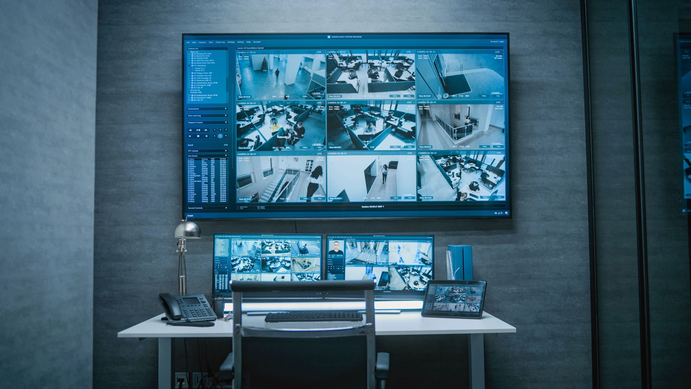 Monitoring center screens for proactive IT operations